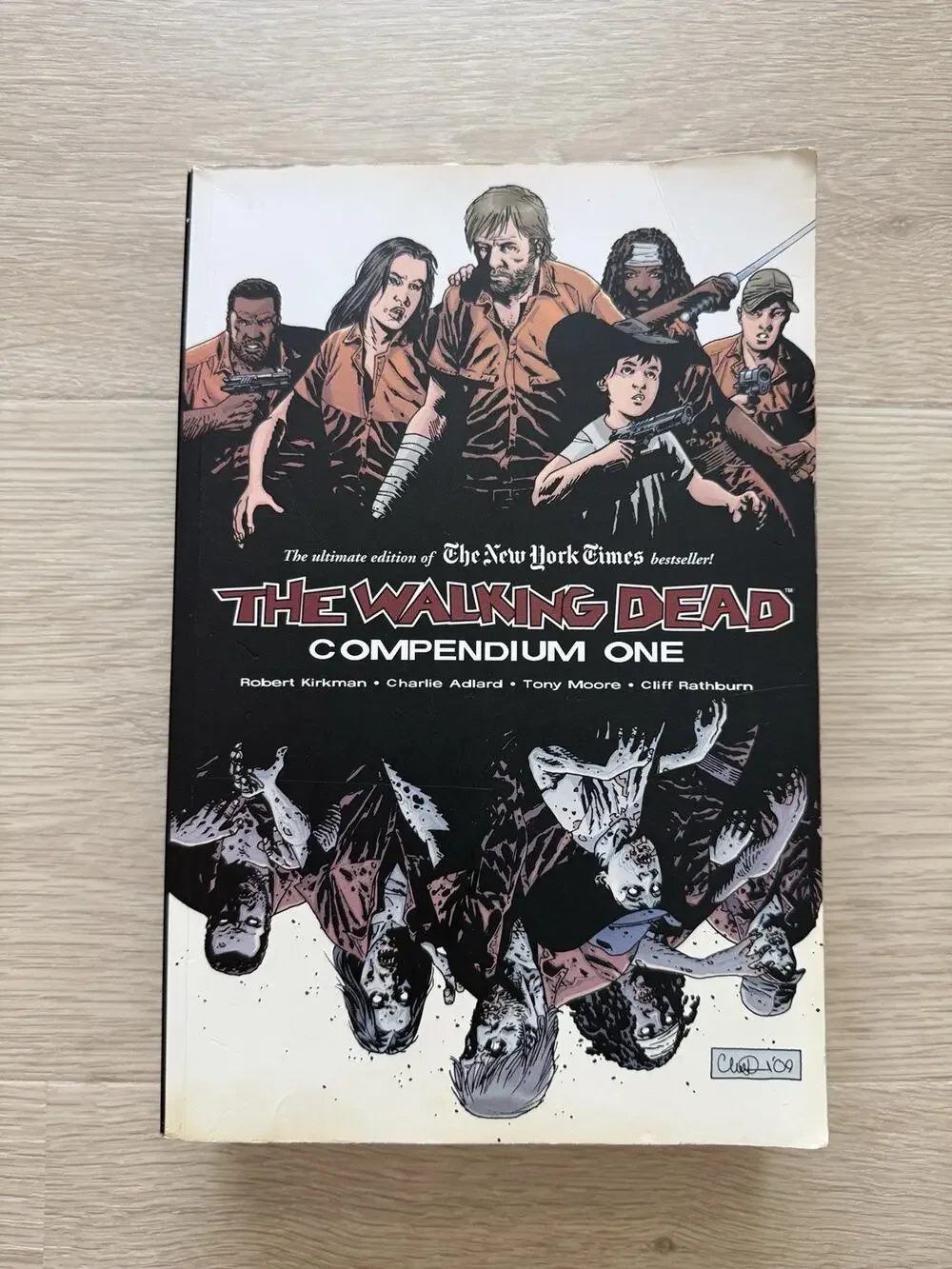 Walking Dead Compendium One Robert Kirkman Graphic Novel Comic Book